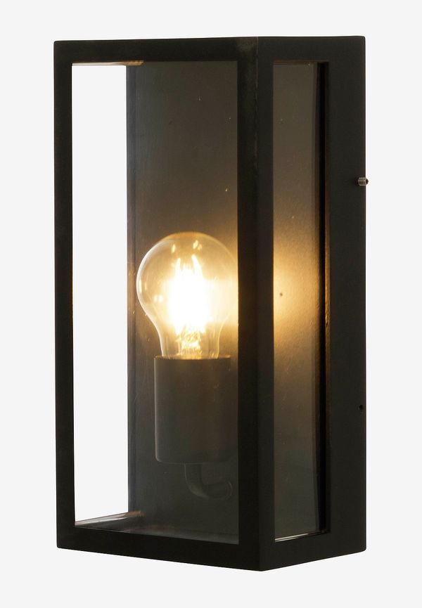 Skön vägglampa i svart från Aneta Lighting.