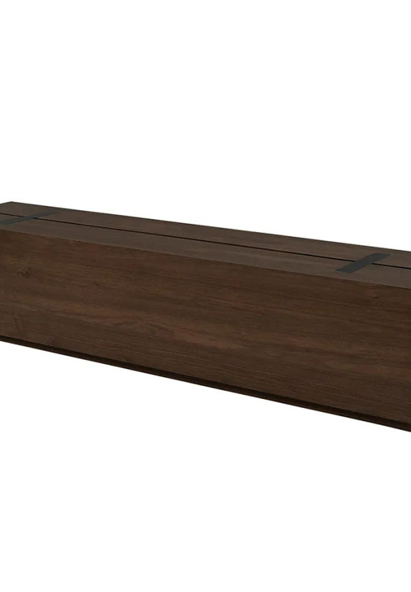 Söt förvaringsmöbel i brunt från Artwood.