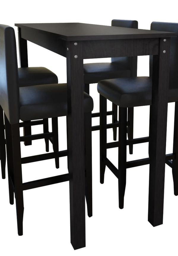 Exklusiv svart bord 2025 från vidaXL.