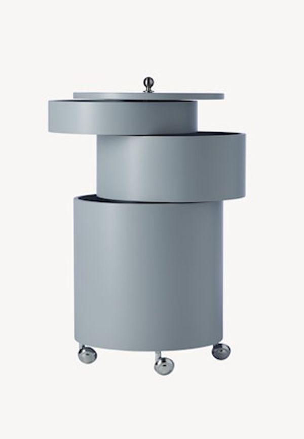 Supersnygg grå sidobord 2025 från Verpan.