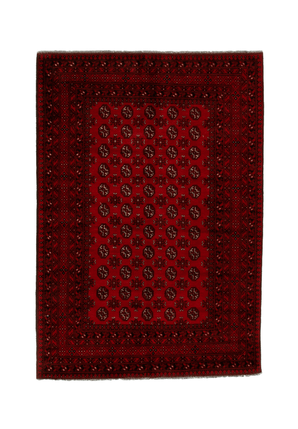 Exklusiv ullmatta i rött från Bargi.