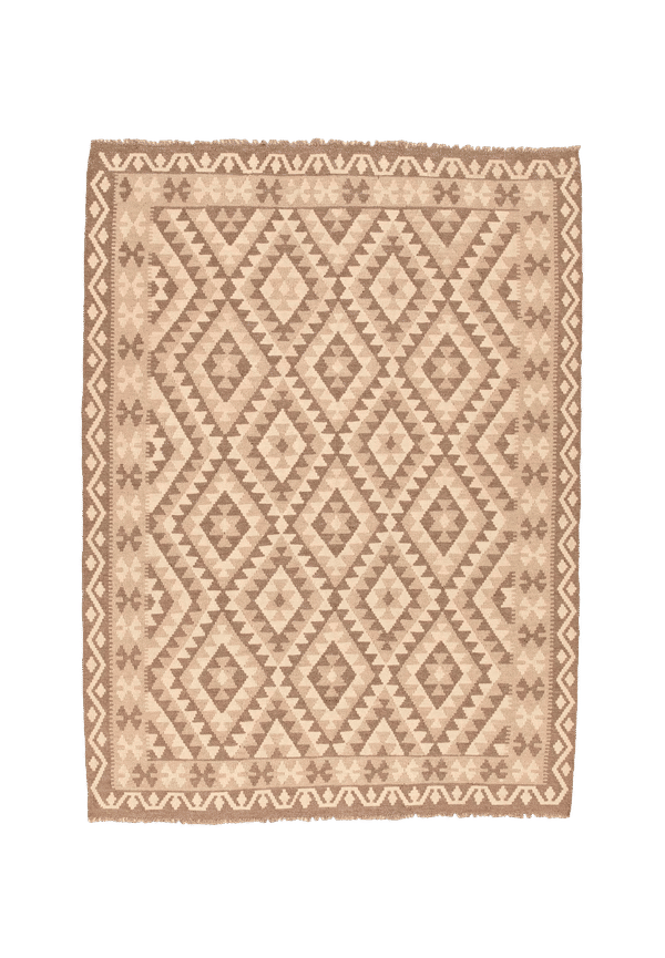 Smickrande beige ullmatta 2025 från Bargi.