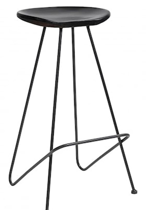 Vacker svart barstol 2025 från Nordal.