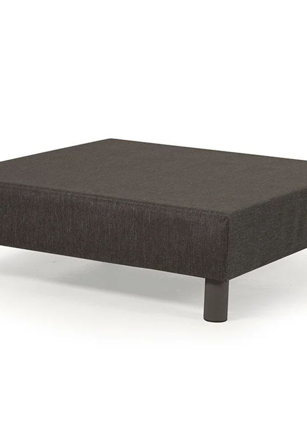 Superfin aluminiumsoffbord i grått från Brafab.