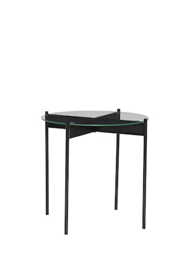 Smickrande svart järnbord 2025 från Hübsch.