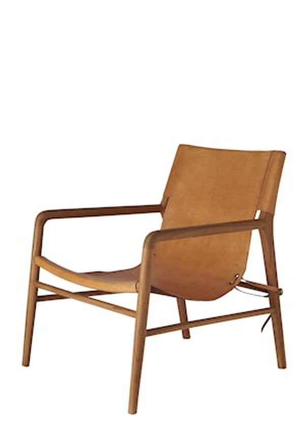 Komfortabel läderfåtölj 2025 från Wikholm Form.