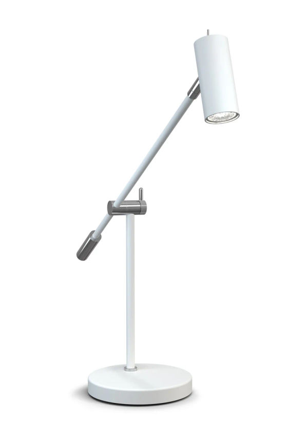 Vit Belid-bordslampa i otroligt fin modell.