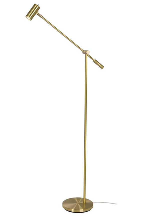 Superfin guldfärgad lampa 2025 från Belid.