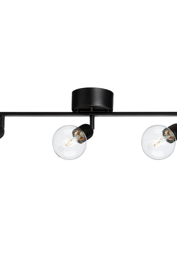 Superfin lampa i svart från Belid.