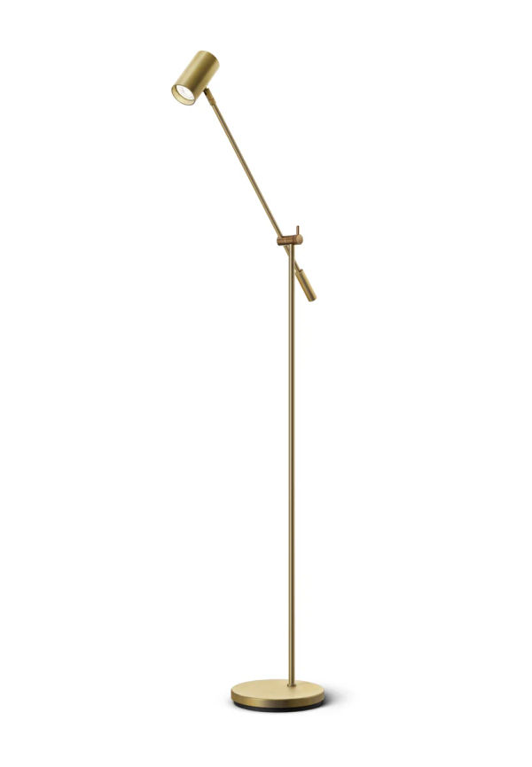 Fantastiskt snygg guldfärgad lampa 2025 från Belid.