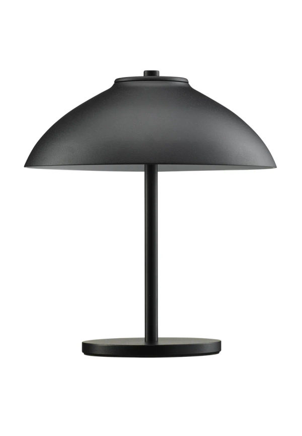 Svart Belid-bordslampa i fantastiskt snygg modell.