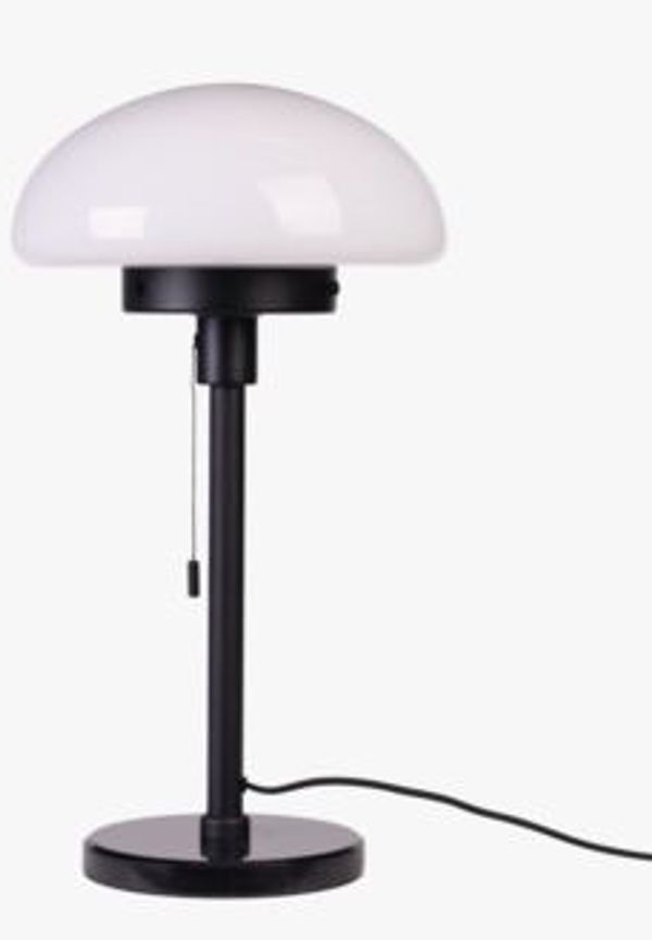 Svart Funkle-bordslampa i trendig modell.