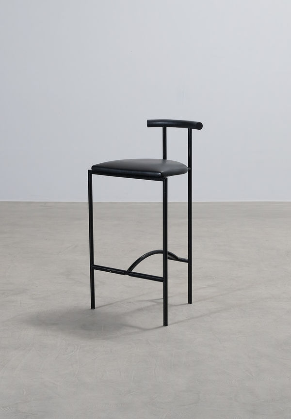 Riktigt snygg svart barstol 2025 från Bieffeplast.