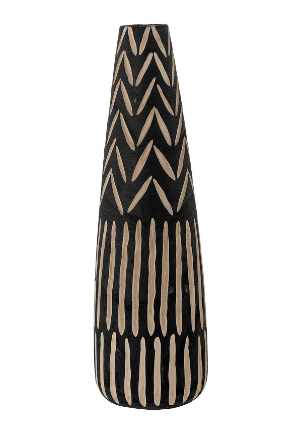 Svart Bloomingville-kruka i smickrande modell.