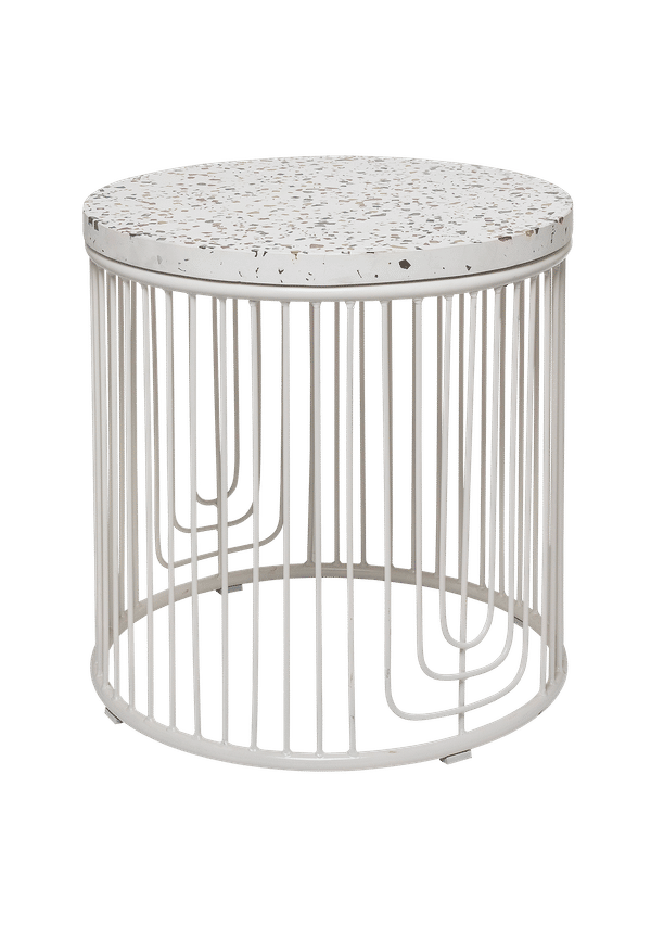 Modern vit bord 2025 från Bloomingville.