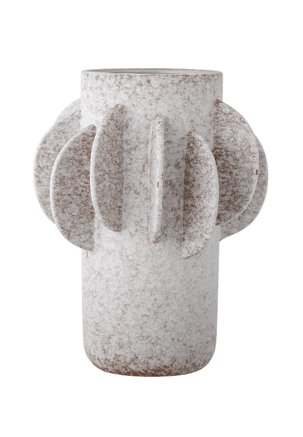 Härlig vit kruka 2025 från Bloomingville.