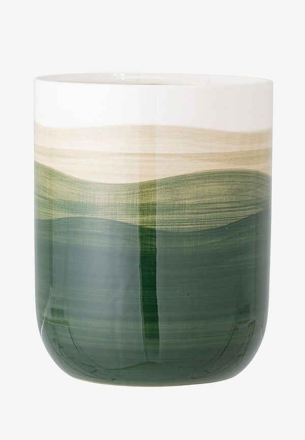 Grön Bloomingville-kruka i elegant modell.