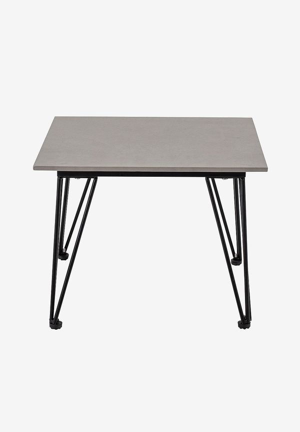 Grå Bloomingville-sidobord i snygg modell.