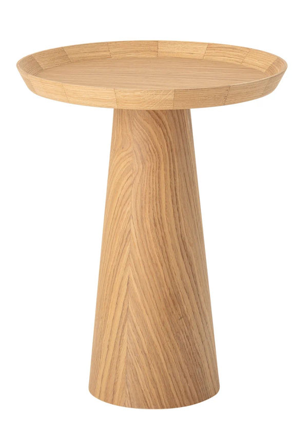 Guldfärgad Bloomingville-sidobord i fin modell.