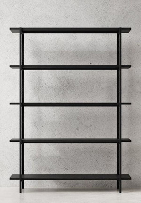 Riktigt fin svart skåp i ek från NICHBA.