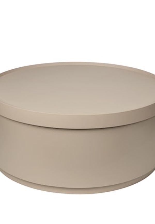 Beige Broste Copenhagen-soffbord i jättefin modell.