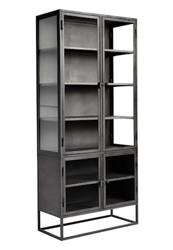 Svart Muubs-skåp i superfin modell.