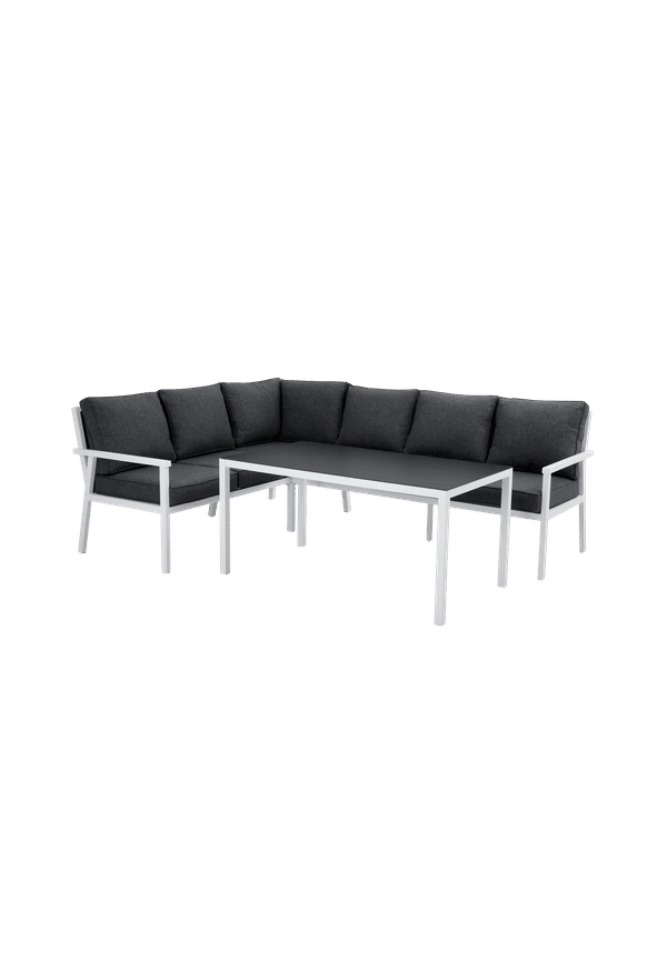 Elegant aluminiumsoffa 2025 från Brafab.