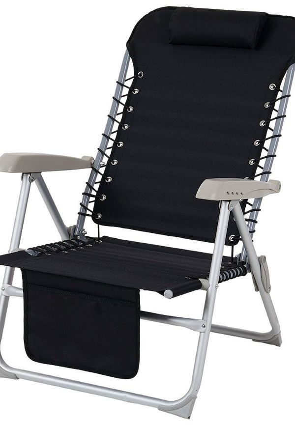 Snygg vilstol i aluminium från Brafab.