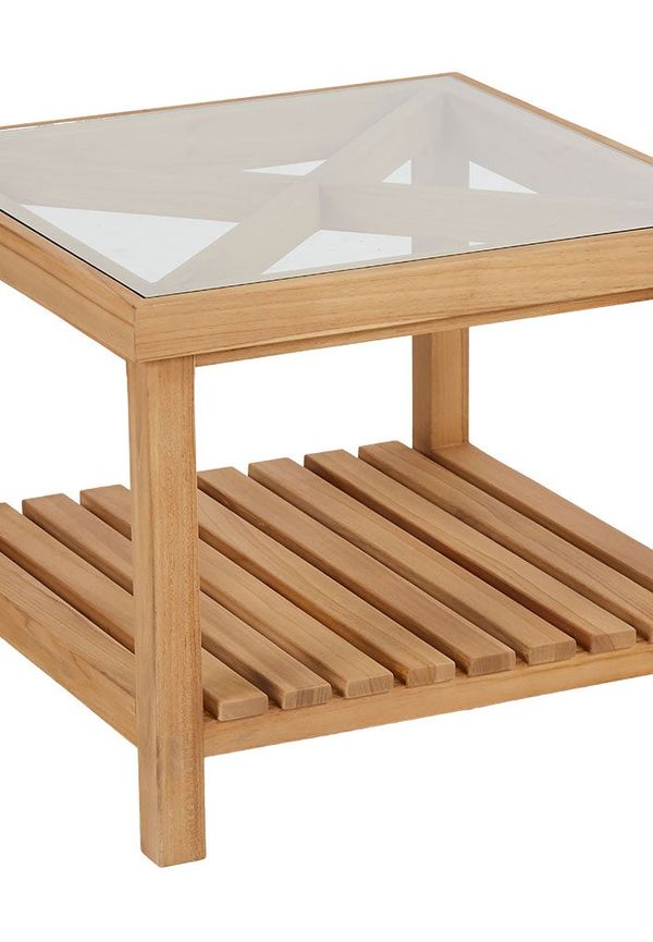 Smickrande teaksidobord 2025 från Brafab.