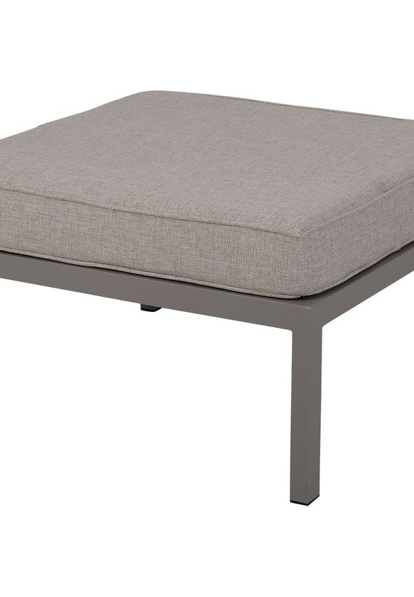 Snygg fotpall i khaki från Brafab.