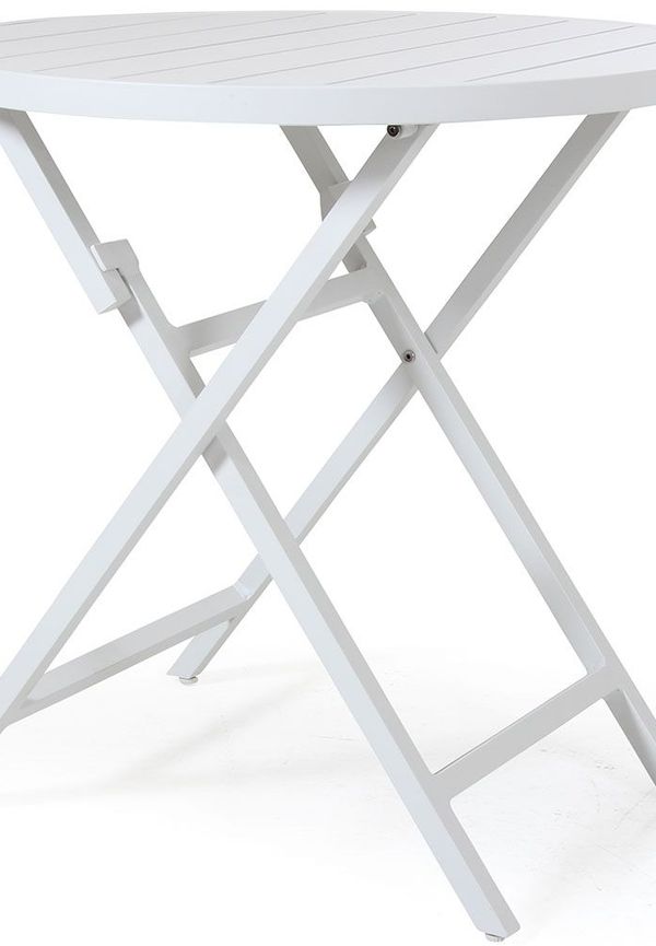 Otroligt fin vit aluminiumbord 2025 från Brafab.