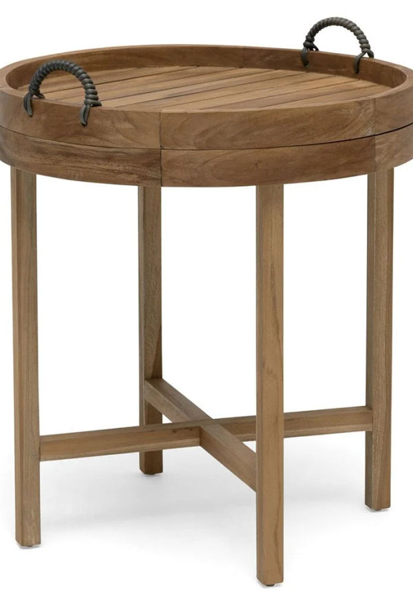 Riktigt trendig teakbord 2025 från Hillerstorp.