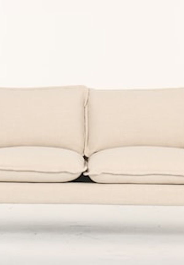 Vit Ekeby Form-soffa i riktigt fin modell.