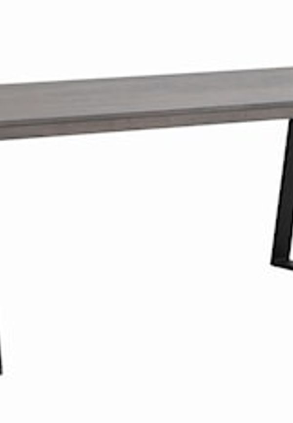 Komfortabel brun matbord i ek från Rowico Home.