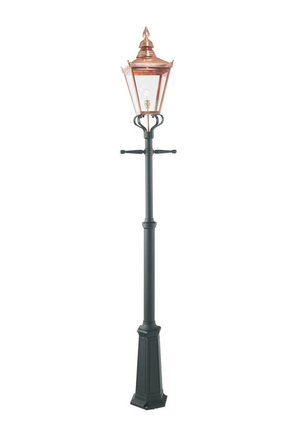 Supersnygg lampa i aluminium från Norlys.