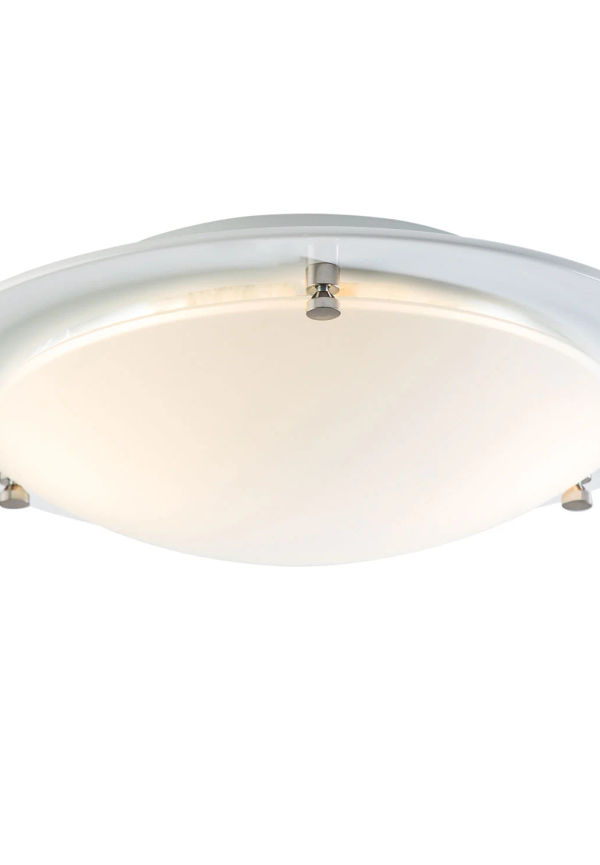 Vit Belid-lampa i skön modell.