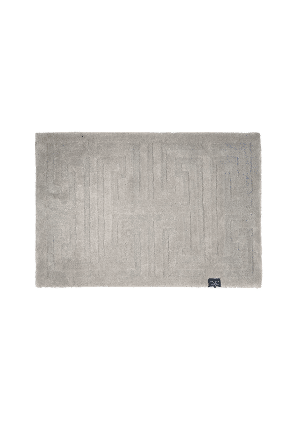 Ikonisk dörrmatta i silver färg gjord i ull.