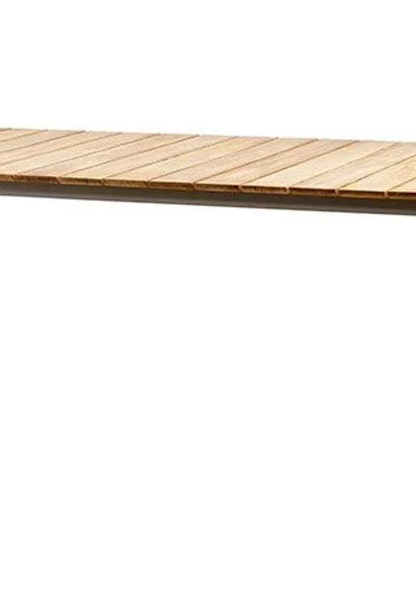 Riktigt snygg aluminiumbord i brunt från Cane-Line.