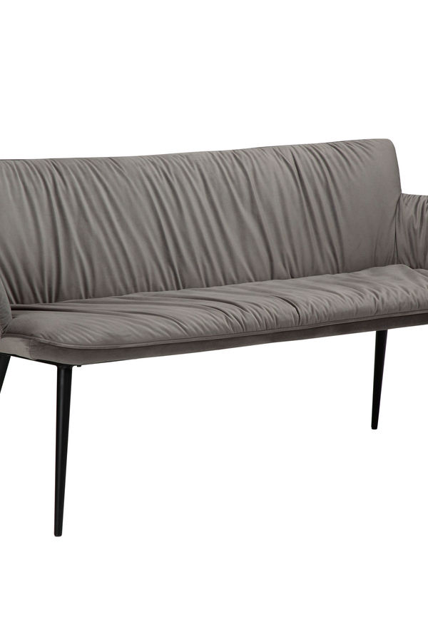 Elegant soffa i grått från Dan-Form.