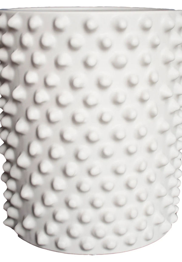 Skön kruka i vitt från DBKD.