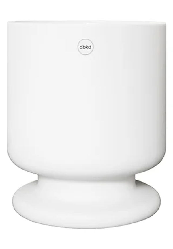 Superfin vit kruka 2025 från DBKD.