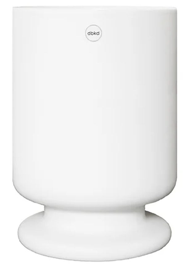 Supersnygg vit kruka 2025 från DBKD.