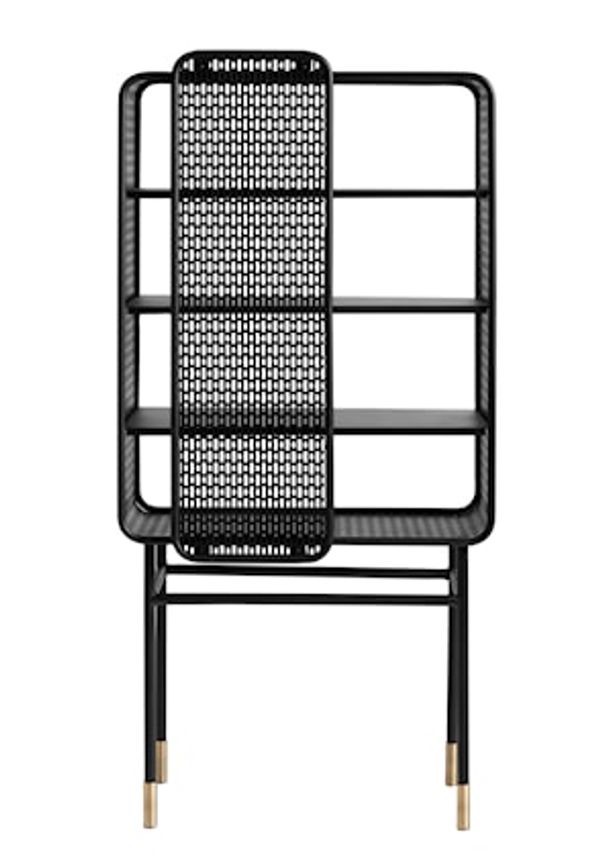 Riktigt fin svart skåp i järn från Muubs.