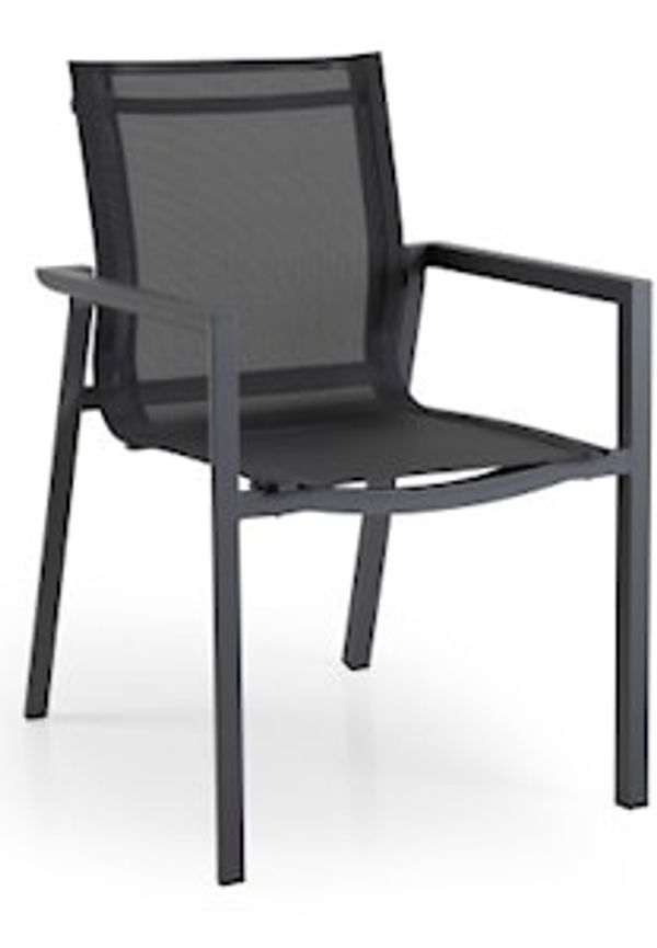 Stilriktig grå möbel i aluminium från Brafab.