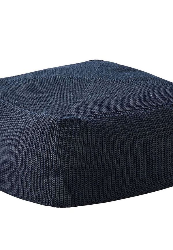 Blå Cane-Line-pall i riktigt snygg modell.