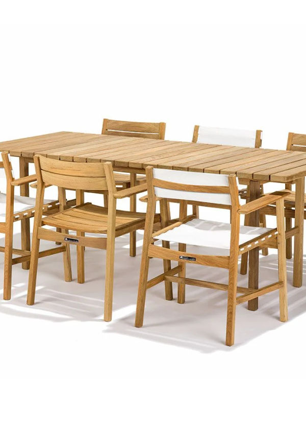 Supersnygg teakutemöbel 2025 från Skargaarden.