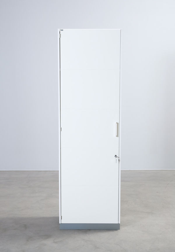 Vit EFG-spegel i riktigt trendig modell.