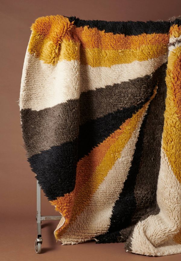 Komfortabel matta i ull från Ellos.