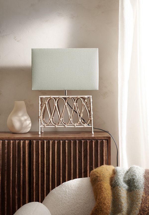 Superfin lampa i grönt från Ellos Home.