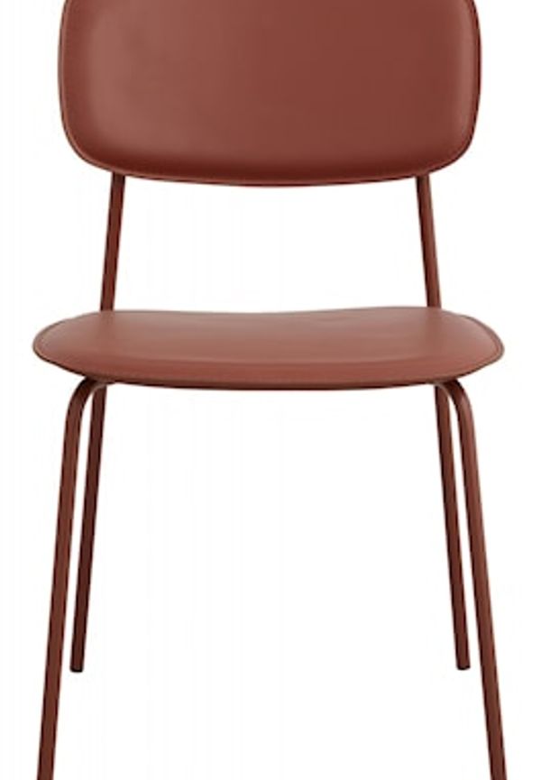 Elegant stol i rött från Nordal.